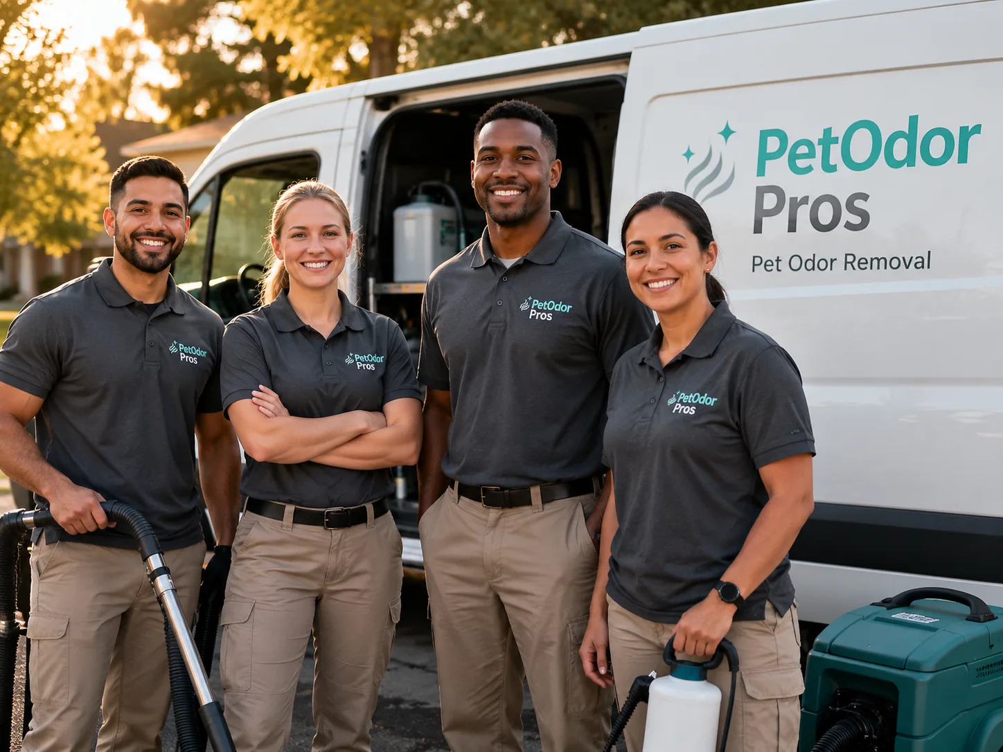 Pet Odor Removal team serving Riverbank, CA